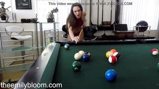 Emily Bloom & Deanna Greene Play Strip Billiards
