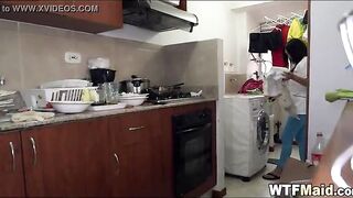 Amateur asian maid