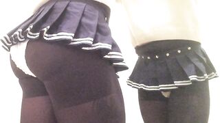 Japanese schoolgirl .