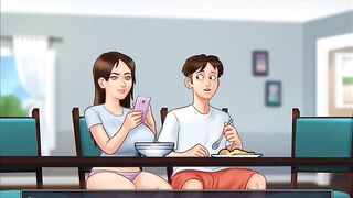 Summertime Saga Cap 3 - My Housemate Gets Naked For Me
