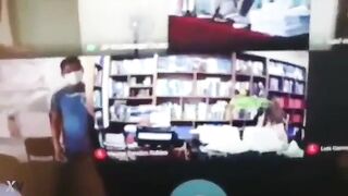 LAWYER FORGETS TO TURN OFF HIS CAMERA AT THE FULL WORK VIA ZOOM