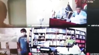 LAWYER FORGETS TO TURN OFF HIS CAMERA AT THE FULL WORK VIA ZOOM