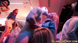 Glam party sluts riding