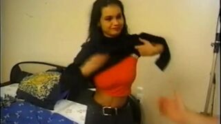 Hot young Nicoletta fucked by dirty old man