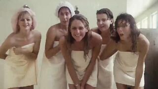 Porkys Shower Scene Plenty of Hairy Pussies Kaki Hunter