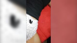I pretend to be a. and my son inserts his cock into me