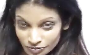 Indian Amateur surprise cream pie