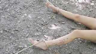 Luna tortured outdoor part 8