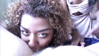 Black Teens Fuck StepDad - Milu Blaze & Chanel Skye