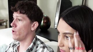 Brother And Sister Fight For Remote And Fuck- Natalia Nix