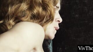 Stunning Lesbians finger each other to orgasm