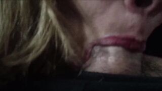 I secretly suck my stepdad with his balls full of hot cum