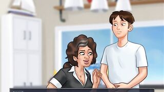 Summertime Saga Cap 80 - Fucking The Mature MILF From The Maid