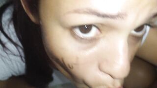 cheating gf used as a cum dumpster peeing her mouth and humiliating her