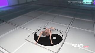3d hot dickgirl and a horny tranny in the base station