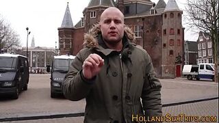 Real prossie sucks and fucks tourist