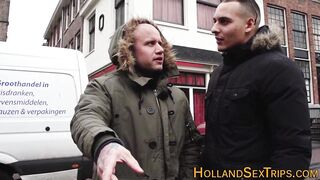 Real prossie sucks and fucks tourist