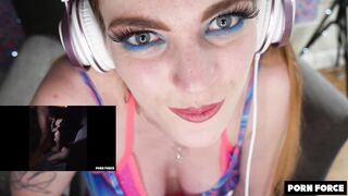 Carly Rae Summers Reacts to ROUGH POWER FUCK MAKES HER BRAIN MELT - PF Porn Reactions Ep IV