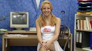 Just 18 and already naked in front of the camera!