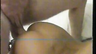 Busty Italian getting assfucked and cummed over ass