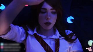 Lily Potter and her magic wand. Female orgasm - MollyMoonSugar