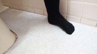Just before Futsunomitama's toilet ... MOV