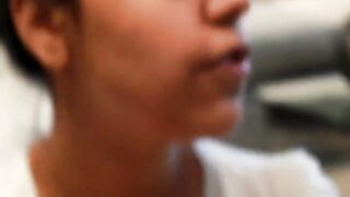 Throat, tongue and roof of mouth