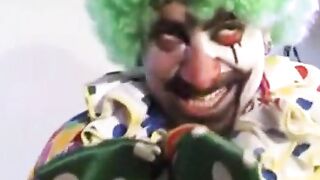 The clown, the midget, and the big b. - More Videos WWW.FETISHRAW.COM