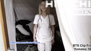 SFW NonNude BTS From Stacy Shepard's Dont Tell Doc I Cum on The Clock, Set-up and Bloopers,Watch Film At HitachiHoes.Com