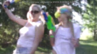 Jemma Valentine & Daisy Destin Squirt Showdown