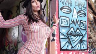 GERMAN SCOUT - PUBLIC ANAL SEX CASTING WITH JESSY JEY