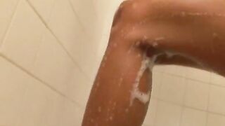 Tiny Asian In The Shower