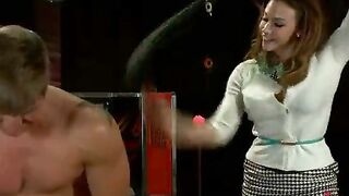 Chanel Preston Breaks Her Man Slave