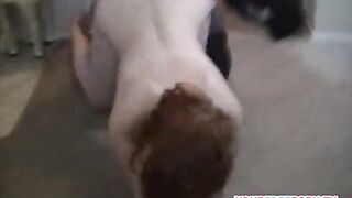 Redhead Neighbor comes over for Hardcore Fuck