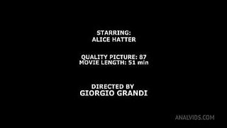 DAP and Fist with Squirt, Alice Hatter, 3on1, BBC, Anal Fisting, DAP, Wrecked Ass, ButtRose, Squirt Drink, Swallow GL532