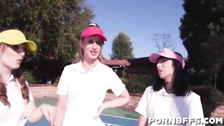 Daphne Dare , Cleo Clementine , Daisy Stone In Ace In The Holes