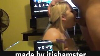 I facefucked my new fuck toy the whole day