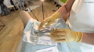 Cock sewing by Dominatrix Mistress April