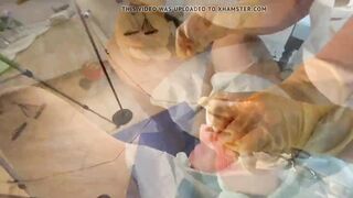 Cock sewing by Dominatrix Mistress April