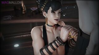 Street Fighter - Chun-Li Dick Sucking & Swallowing (Sound)