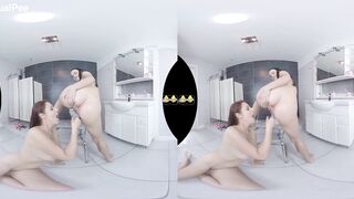 Bathroom Fun For VR Girls