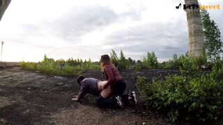 World's first public pegging compilation! (FEMDOM STRAPON)