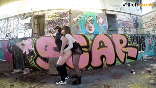 World's first public pegging compilation! (FEMDOM STRAPON)