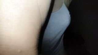 Stepsister likes to sit on my cock, she said she likes to take the initiative