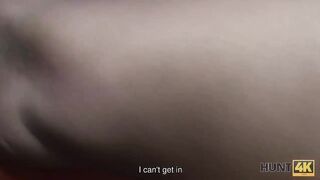 HUNT4K. Young blonde miss hates her lover so why sells shave
