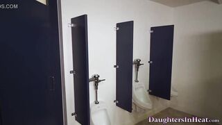 Horny Hot Latina step Daughter Ravishes Employee Cock While Works