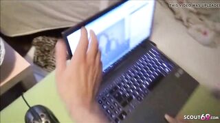 German BBW Step Sister July want to Fuck the hole Day