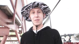 Euro takes cock in the ass