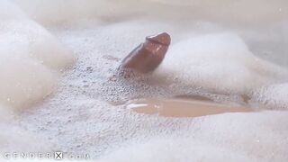 GenderX - TS Stepmom Makes Step Son Work For His Allowance