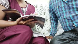 Bro changed his mind when younger stepsister changes school uniform in front of him